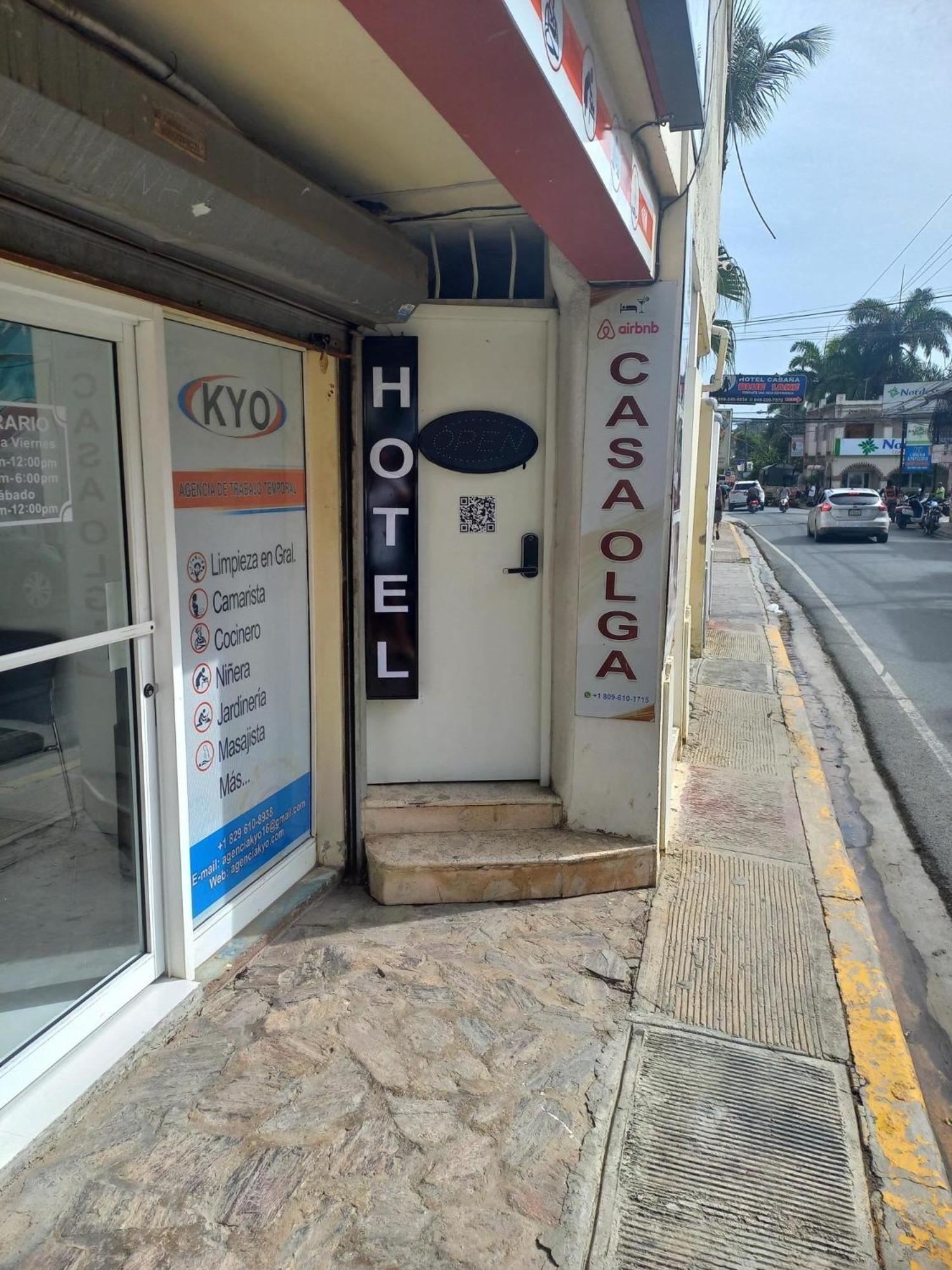 Hotel Casa Olga Las Terrenas Eksteriør bilde